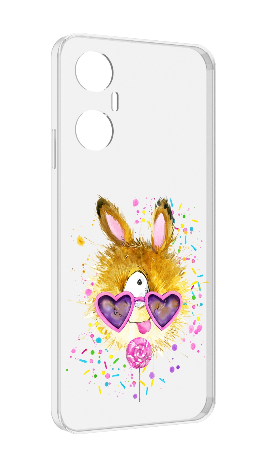 

Чехол MyPads Чупя для Infinix Hot 20 5G, Прозрачный, Tocco
