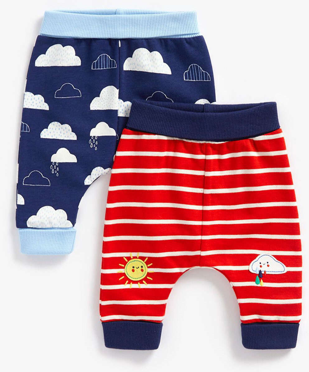 

Брюки детские 2 шт Mothercare Pants (2 Pcs) MC-BB851, 62, Красный;синий, MC-BB851