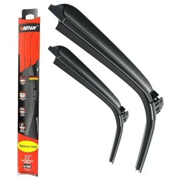 фото Щетки стеклоочистителя (дворники) для opel mokka 2020- (al-600мм+al-400 мм) artway