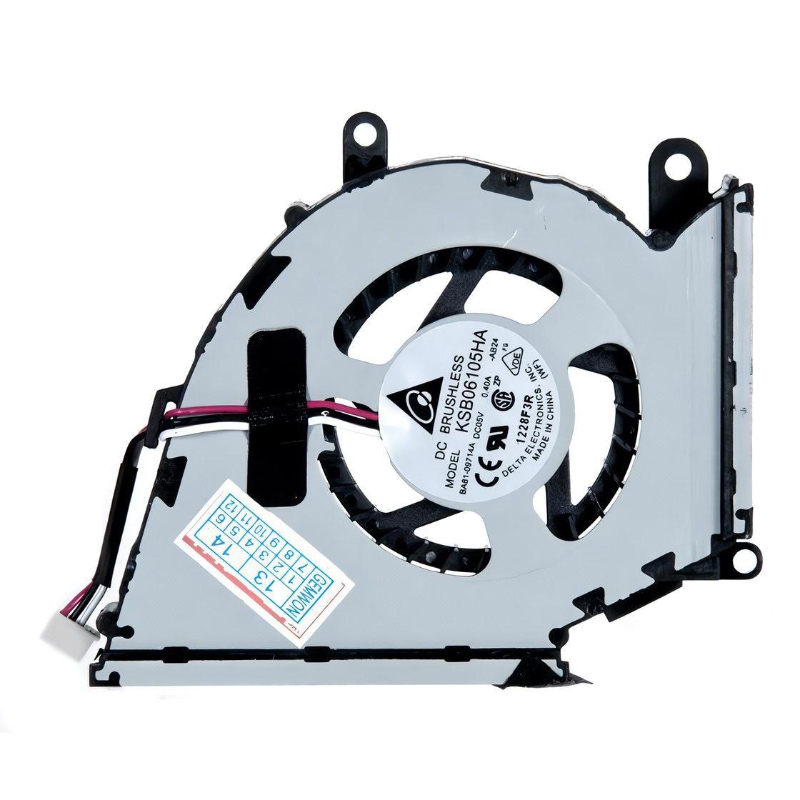 

Кулер для ноутбука Samsung Q330 Q430 KSB06105HA-A020, KSB06105HA-AB24