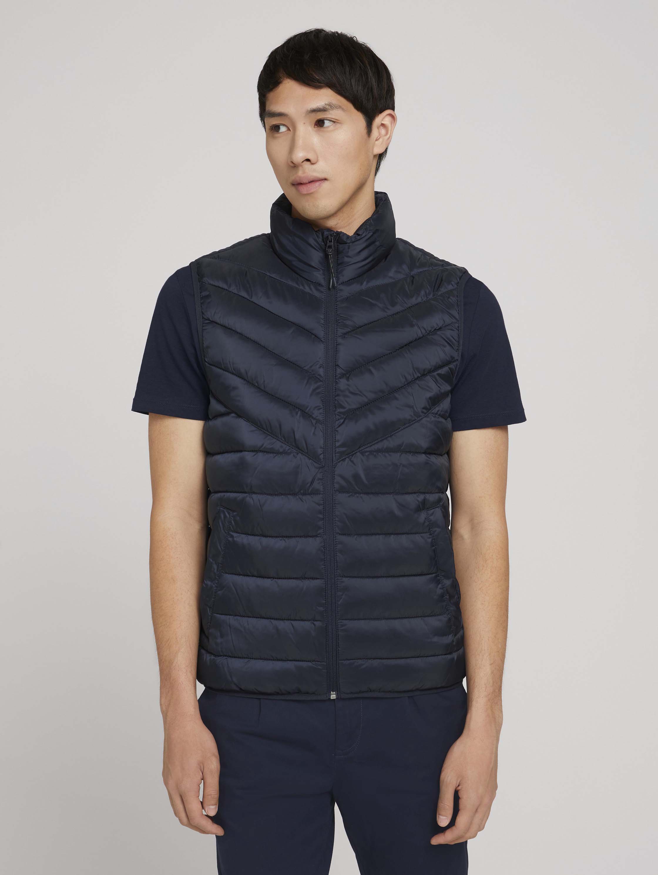 

Утепленный жилет мужской TOM TAILOR 1026544 синий XL, 1026544