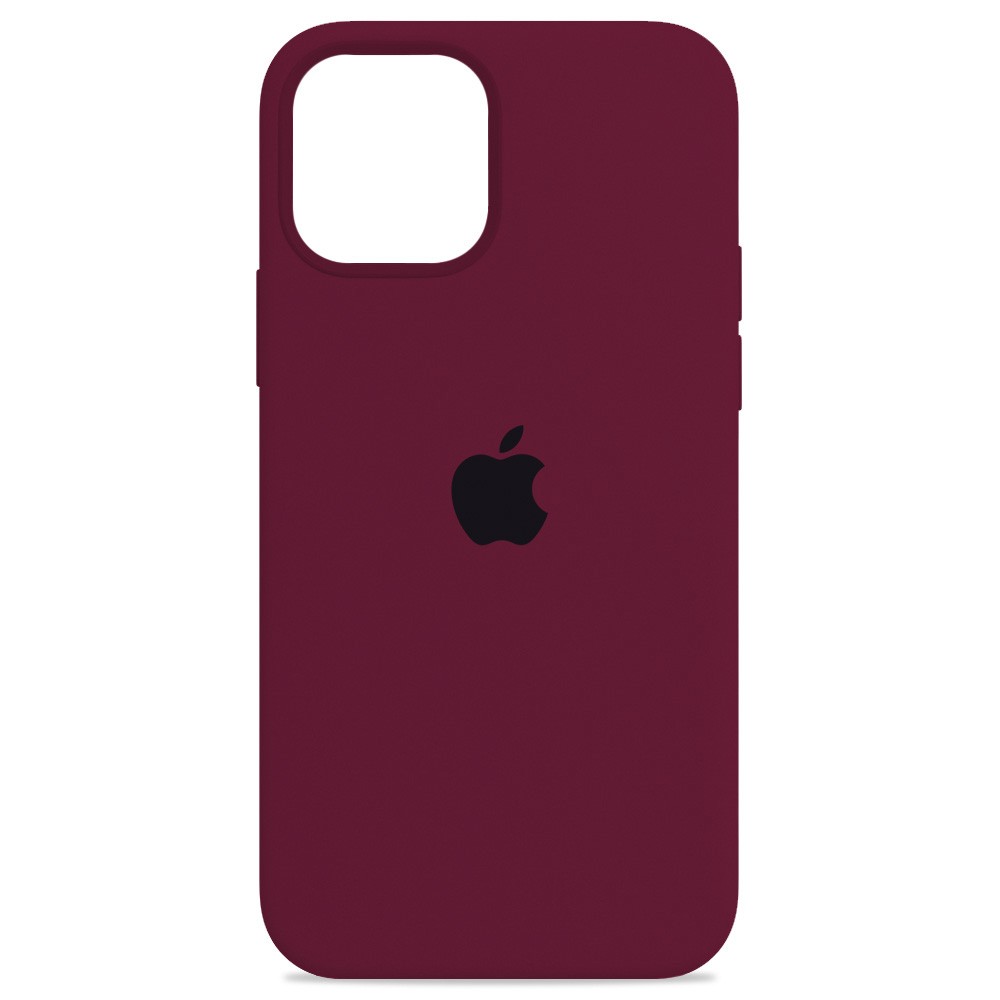 фото Силиконовый чехол для iphone 12 mini, винный, igrape