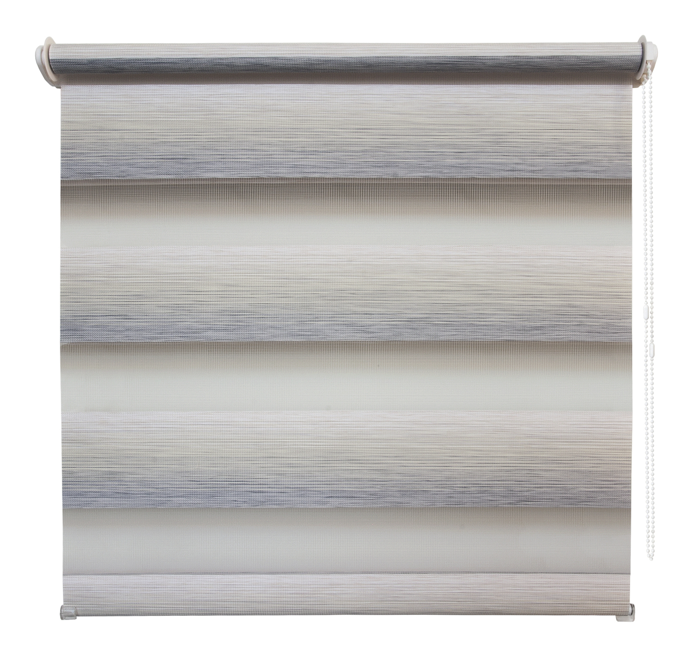 Рулонная штора День/Ночь 90 см х 160 см Ливерпуль серо-голубой