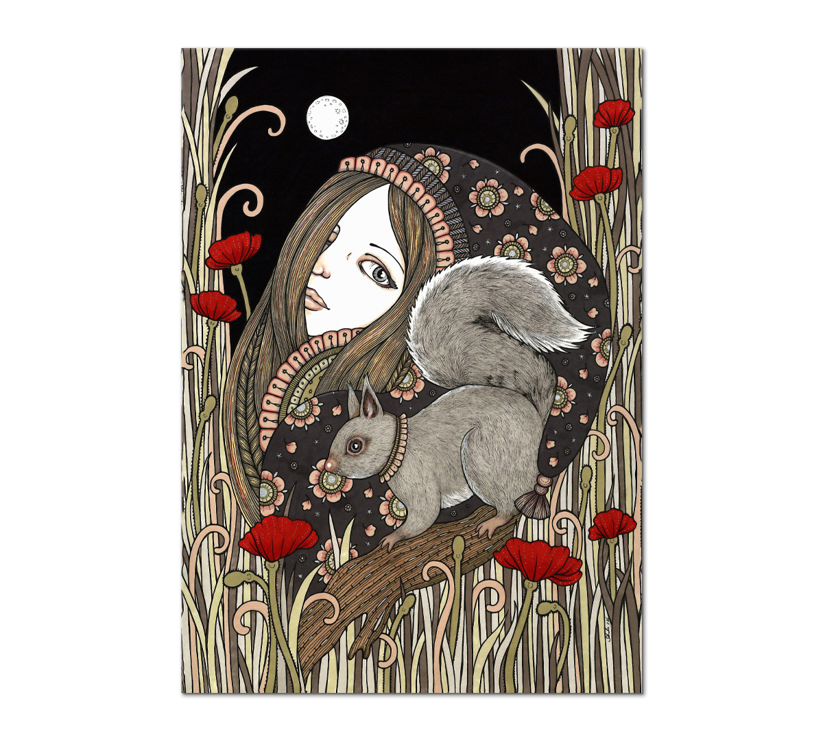 

Картина на холсте Poly Print Art Репродукция 6 Аниты Инверарити 30х40 см