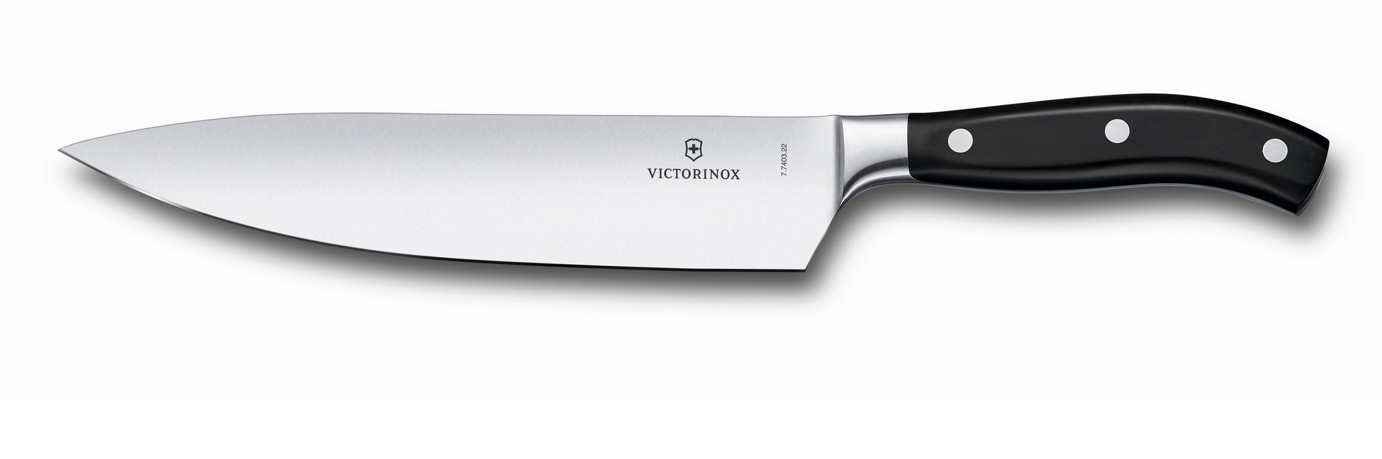 Нож кухонный Victorinox Grand Maitre (7.7403.22G) кованый универсальный лезв.220мм прямая