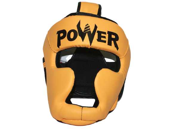 фото Шлем боксерский закрытый, оранжевый, размер l. ht-l-орн ztt