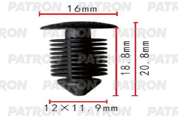 

Клипса Автомобильная PATRON P371968