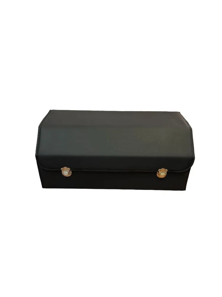 Органайзер в багажник PSV 3D (30х30х70 см) черный, экокожа 