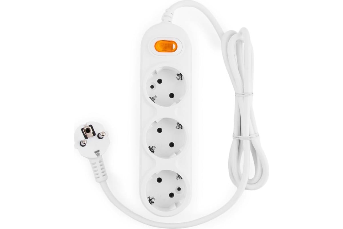 

Удлинитель КУБ PC 1,5 м, 3р с/з, с выкл.10А PC-2-1,5M