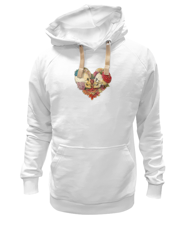 

Толстовка унисекс Printio Skull art белая XS, Белый, Skull art