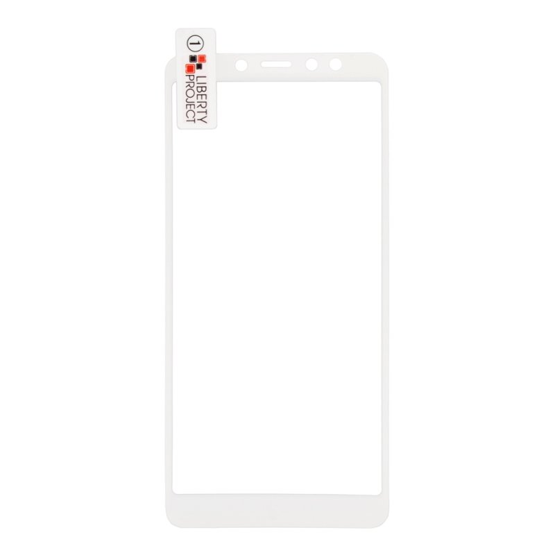 

Защитное стекло "LP" для Xiaomi Redmi 5 0,33 мм, 2,5D 9H (белое)