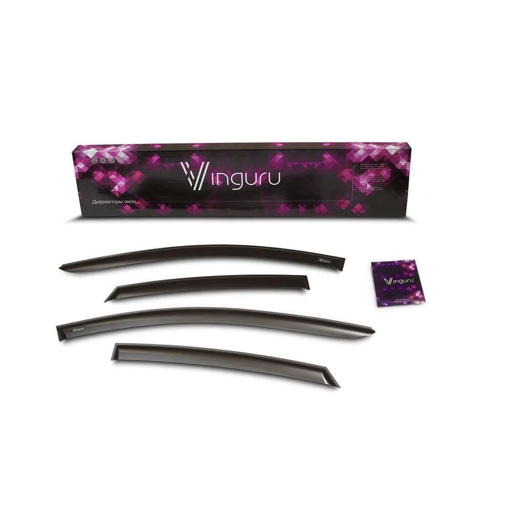 

Дефлекторы Окон 4 Шт Поликарбонат Vinguru AFV55613