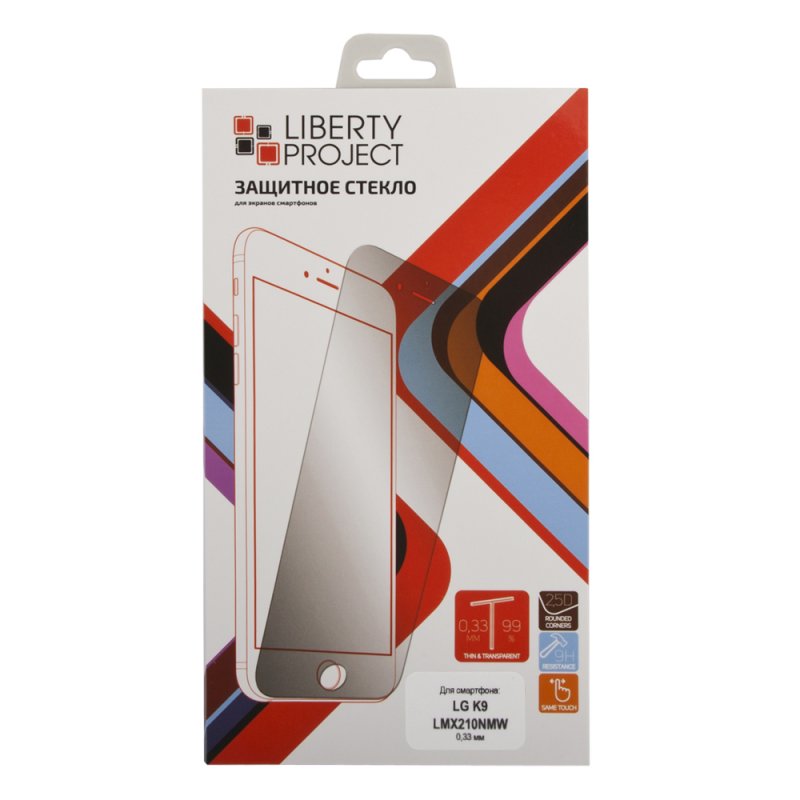 

Защитное стекло "LP" для LG K9 LMX210NMW 0,33 мм, 2,5D 9H (ударопрочное)