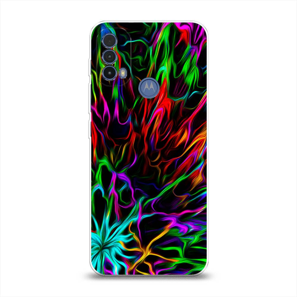 

Чехол на Lenovo K14 Plus "Разноцветные разводы", Голубой;зеленый;оранжевый, 243550-3
