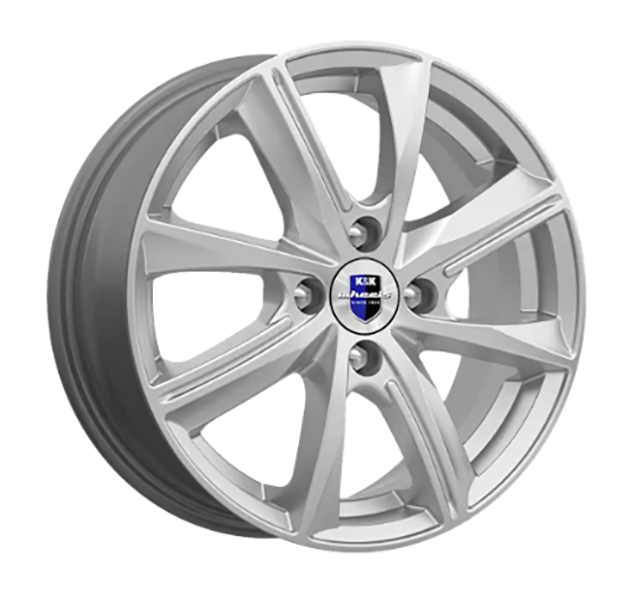

R15 4X100 6J Et45 67,1 К&К Арнар Сильвер K&K арт. 75138SK, Арнар (КС890)