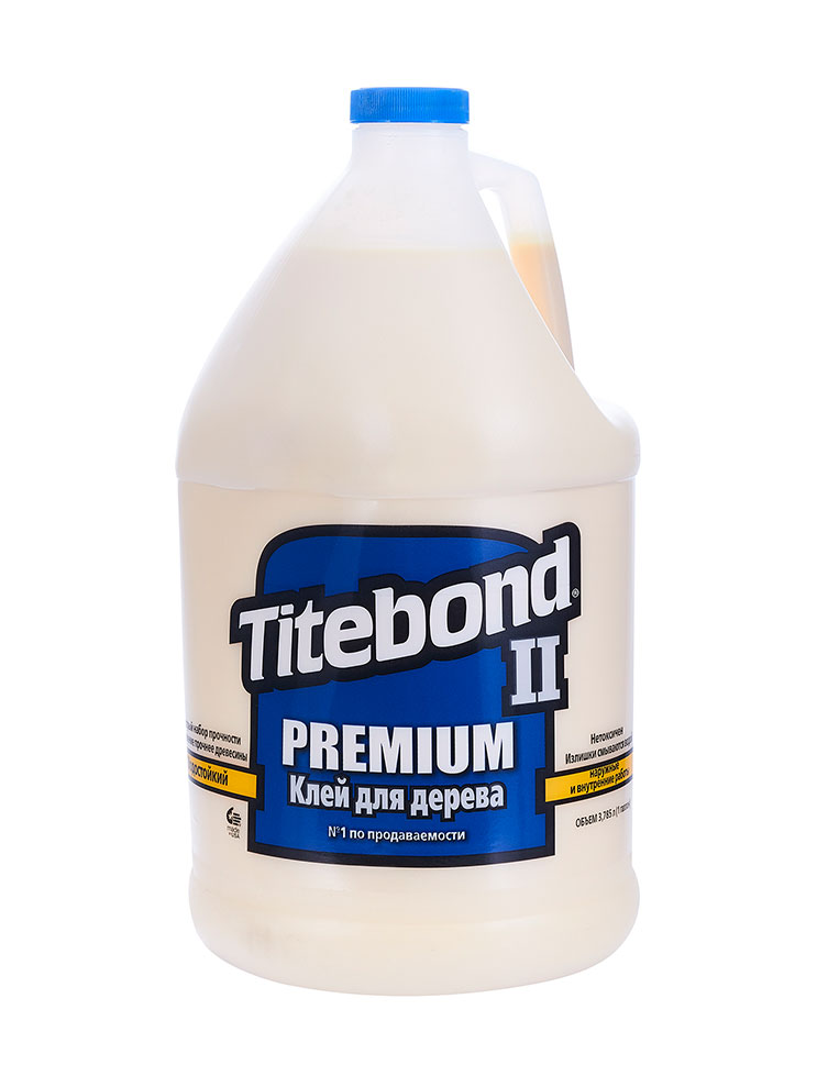 фото Клей titebond ii premium wood glue 3,785 л