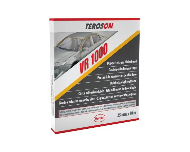 TEROSON 93357 Скотч двухсторонний TEROSON VR 1000 12X10m () 1шт