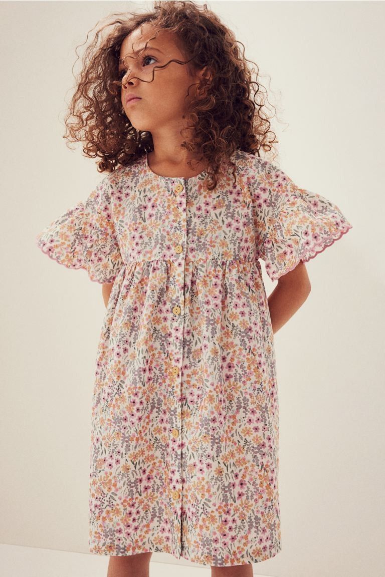 

Платье детское H&M 102716701, белый, 92, 102716701