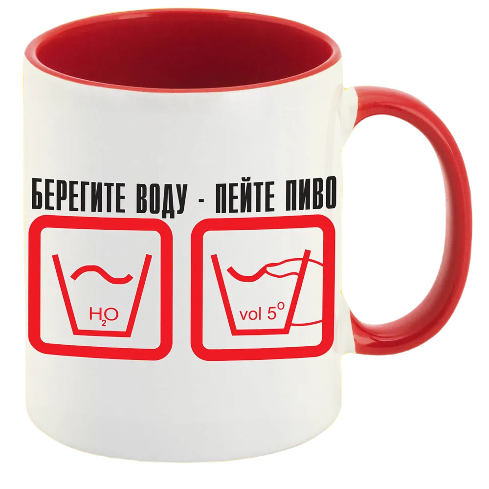 

Кружка CoolPodarok Берегите воду