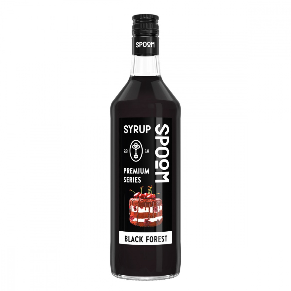 фото Сироп spoom "черный лес", 1 л
