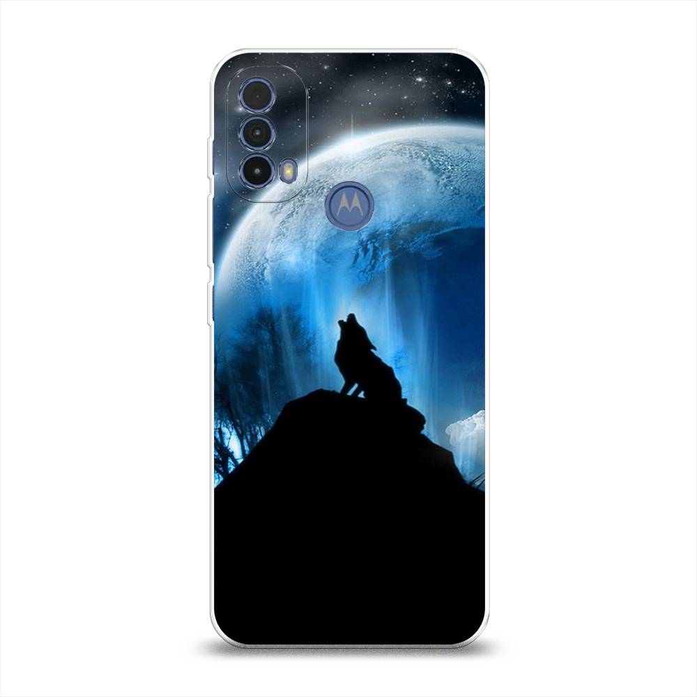 

Чехол на Lenovo K14 Plus "Волк 2", Синий;черный;белый, 243550-1
