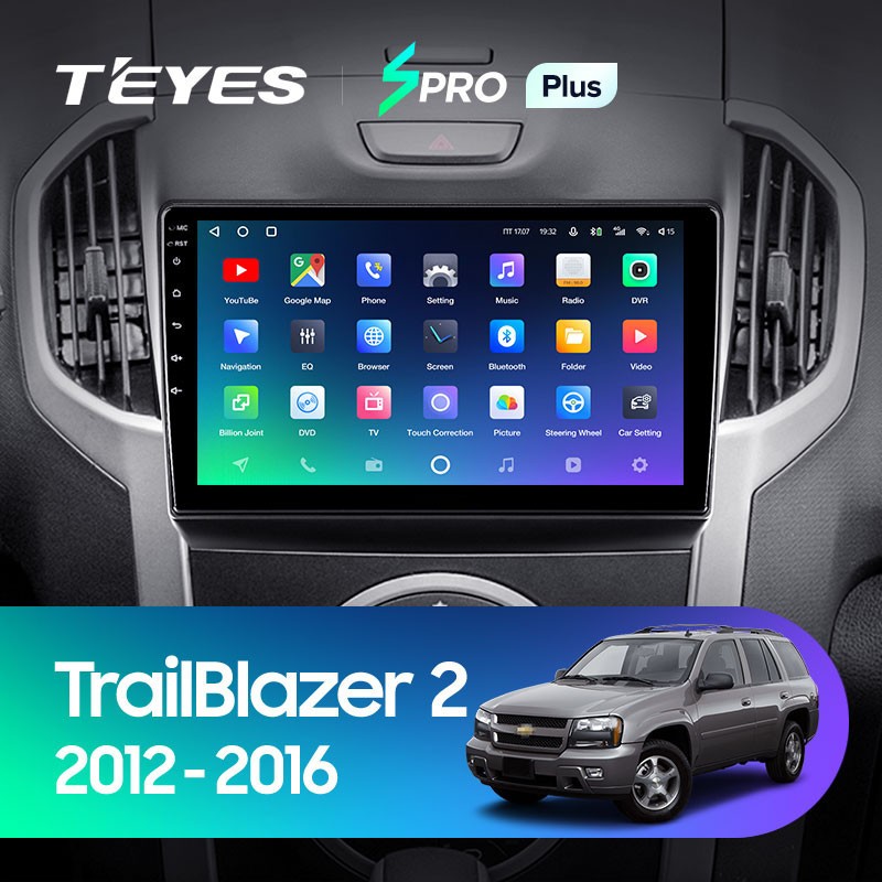 Штатная магнитола Teyes SPRO Plus 6128 Chevrolet TrailBlazer 2 2012-2015 3940000₽