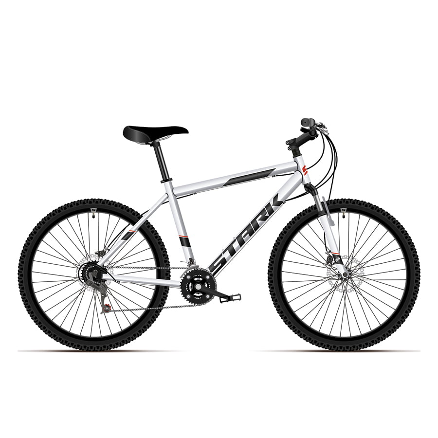 

Велосипед Stark'21 Respect 27.1 D Microshift серебристый/черный 042696 M(18')(HD