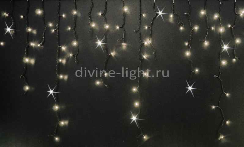 

Световая бахрома Rich LED RL-i3*0.9F-B/WW 3x0,9 м белый теплый