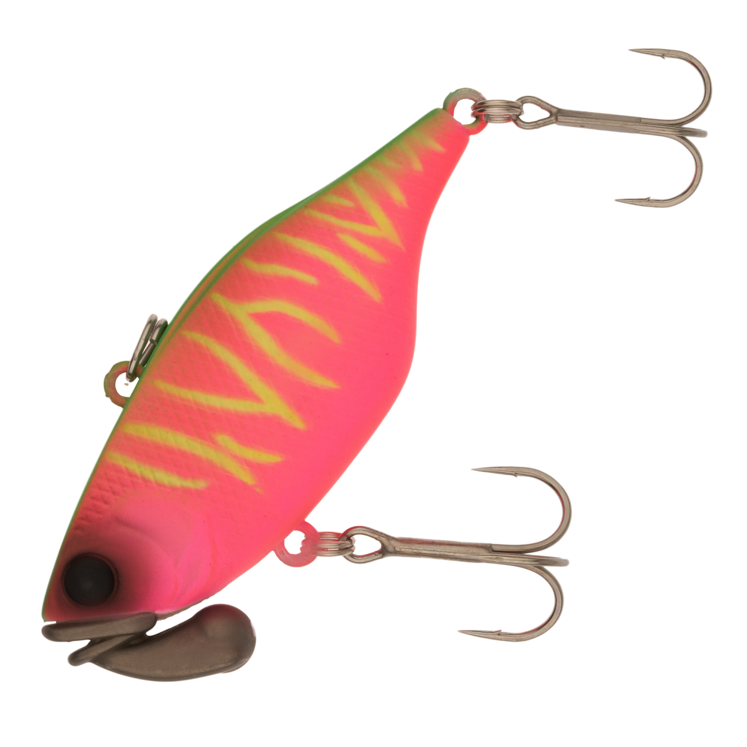 

Воблер Jackall TN 60 Trigon цвет Dragon Fruit Mat Tiger, Розовый;желтый;зеленый, TN