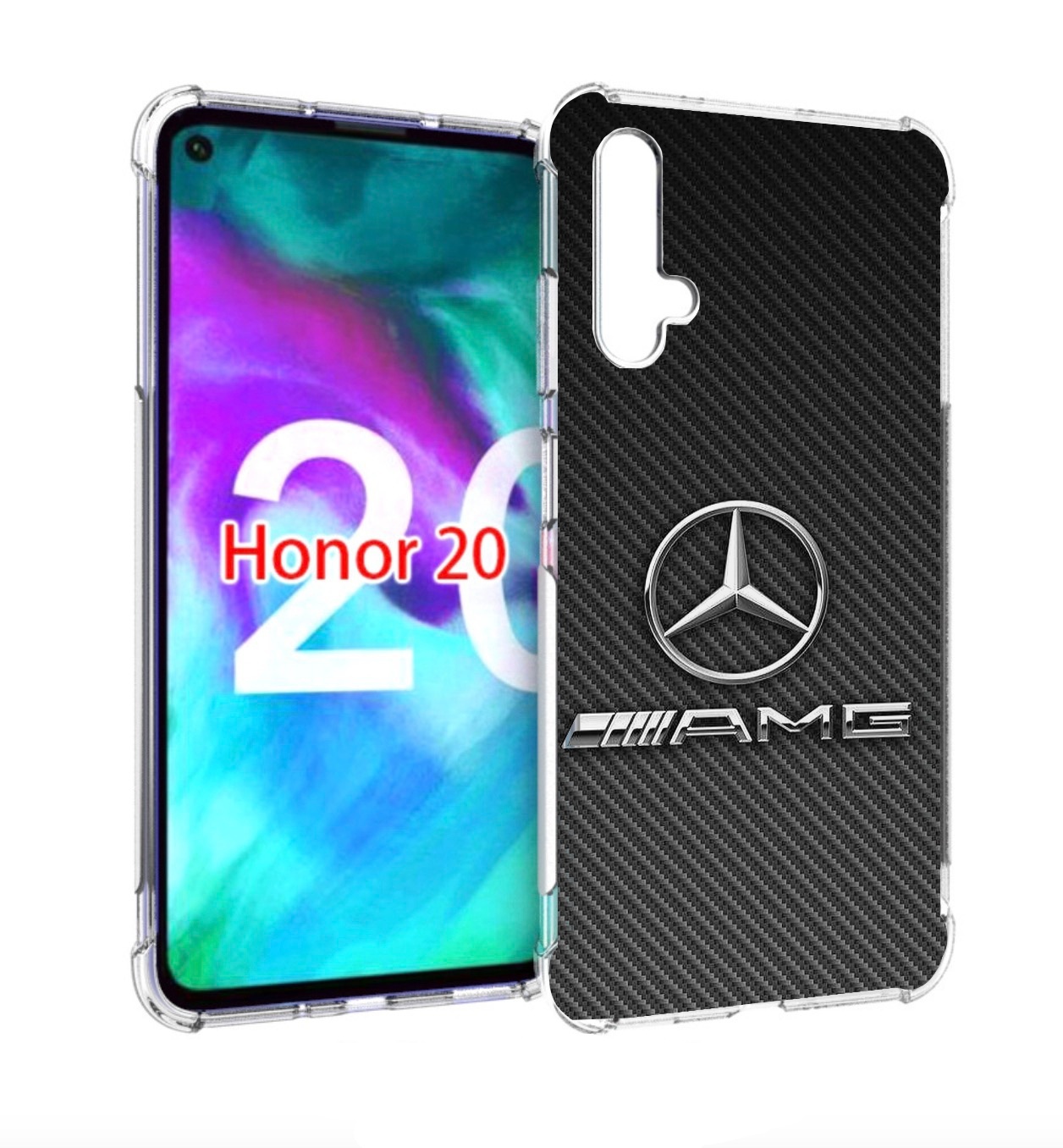 

Чехол бампер MyPads мерседес амг мужской для Honor 20 Honor, Прозрачный, Tocco