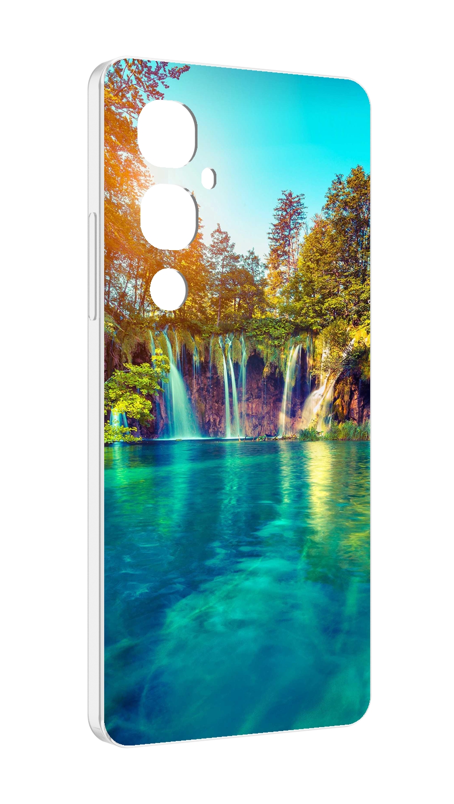 

Чехол MyPads Водапад-2 для Tecno Pova 4 Pro, Прозрачный, Tocco