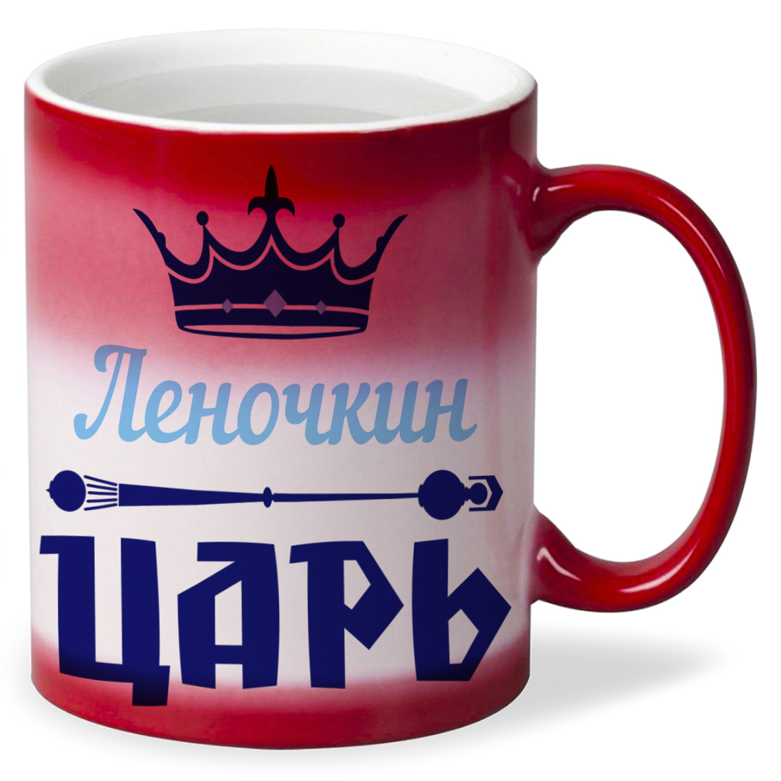 

Кружка CoolPodarok Леночкин Царь