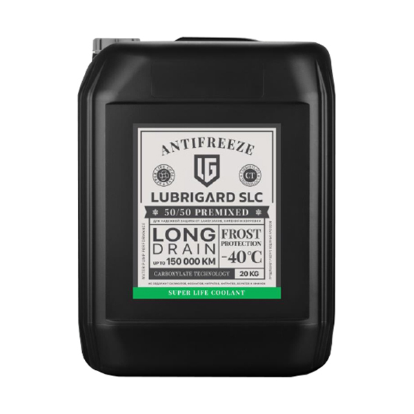 Lubrigard Antifreeze SLC 50/50 (Зеленый), 20 л