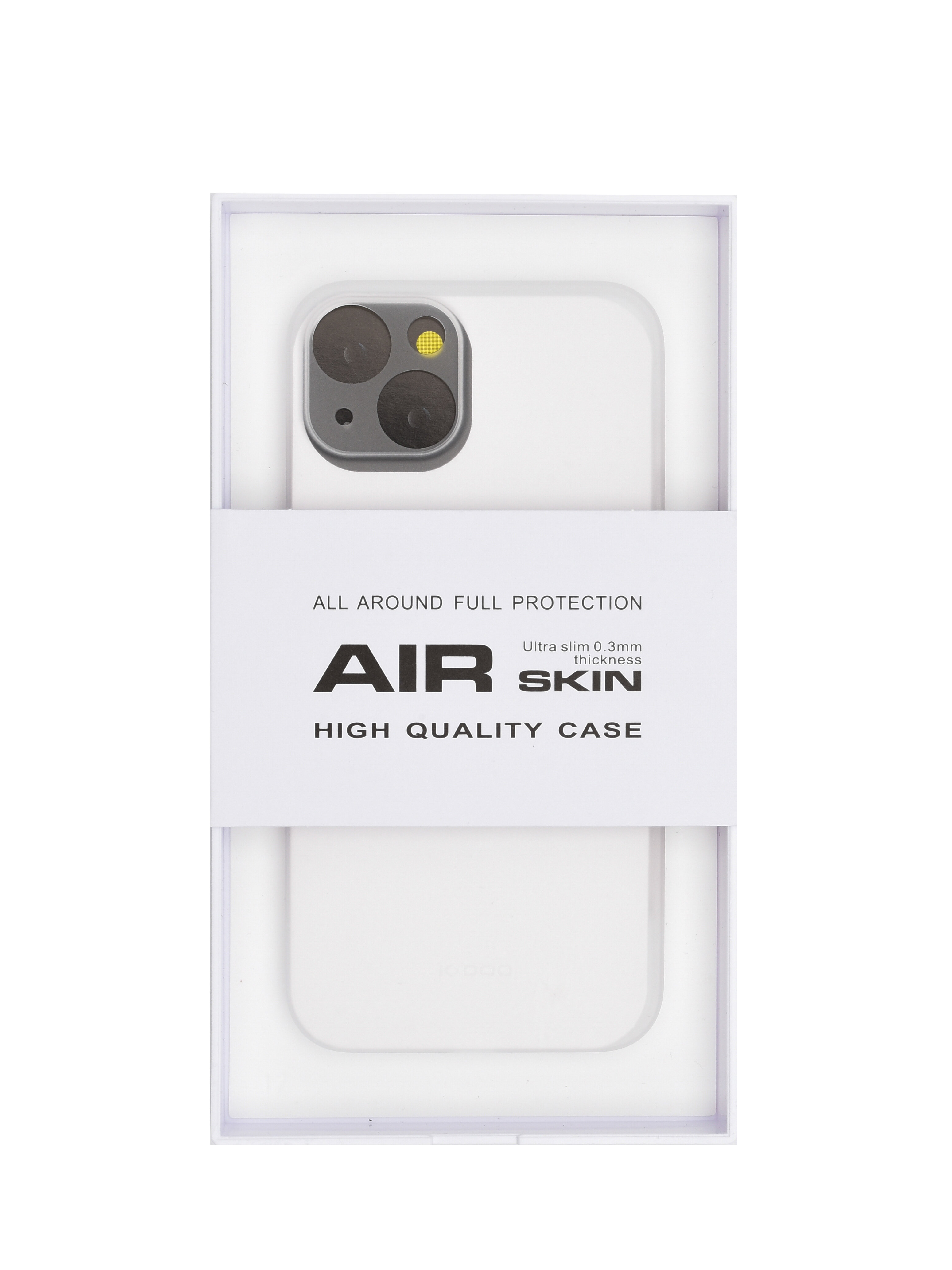 Чехол для iPhone 14 AIR Skin High Quality - Белый