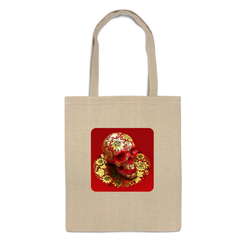 

Сумка-шоппер унисекс Printio 2152017, бежевый, 2152017