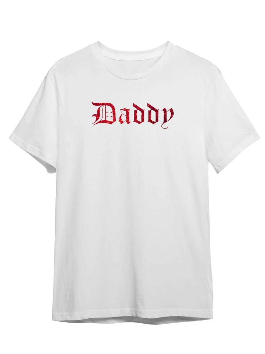 

Футболка унисекс Каждому Своё Daddy/Папочка/Готика STGO9GR белая 3XL, "Daddy/Папочка/Готика" STGO9GR