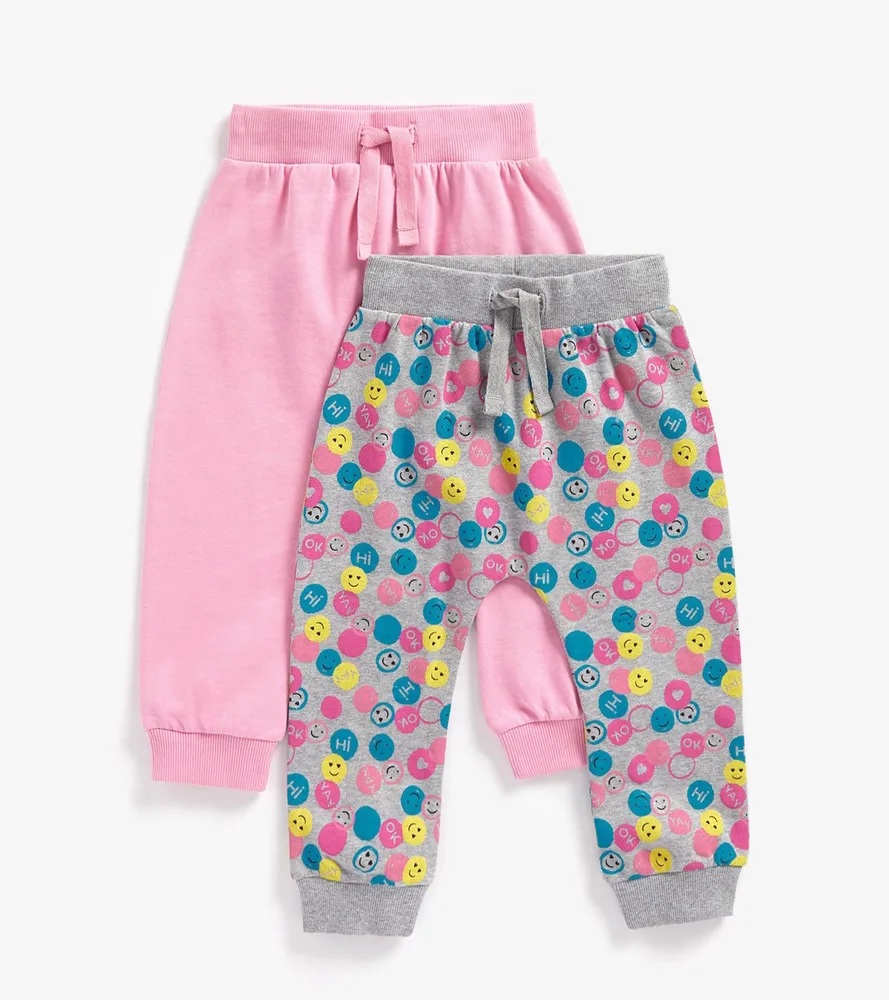 

Брюки (2 шт) Mothercare Pants (2 pcs) MC-BA928, 98, Розовый;серый, MC-BA928