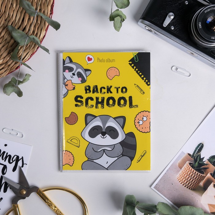 

Фотоальбом в мягкой обложке "Back to school", 36 фото