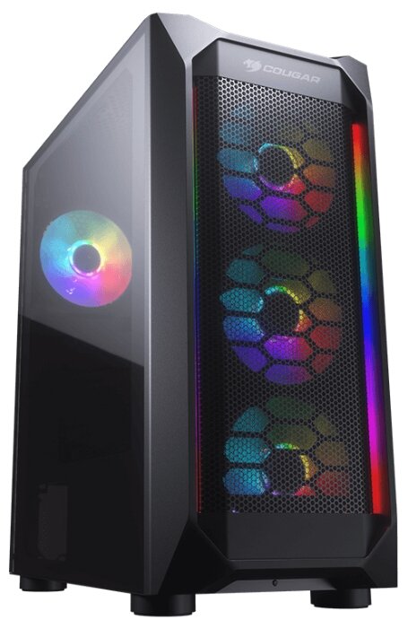 

Корпус компьютерный Cougar MX410 Mesh-G RGB, MX410 Mesh-G RGB