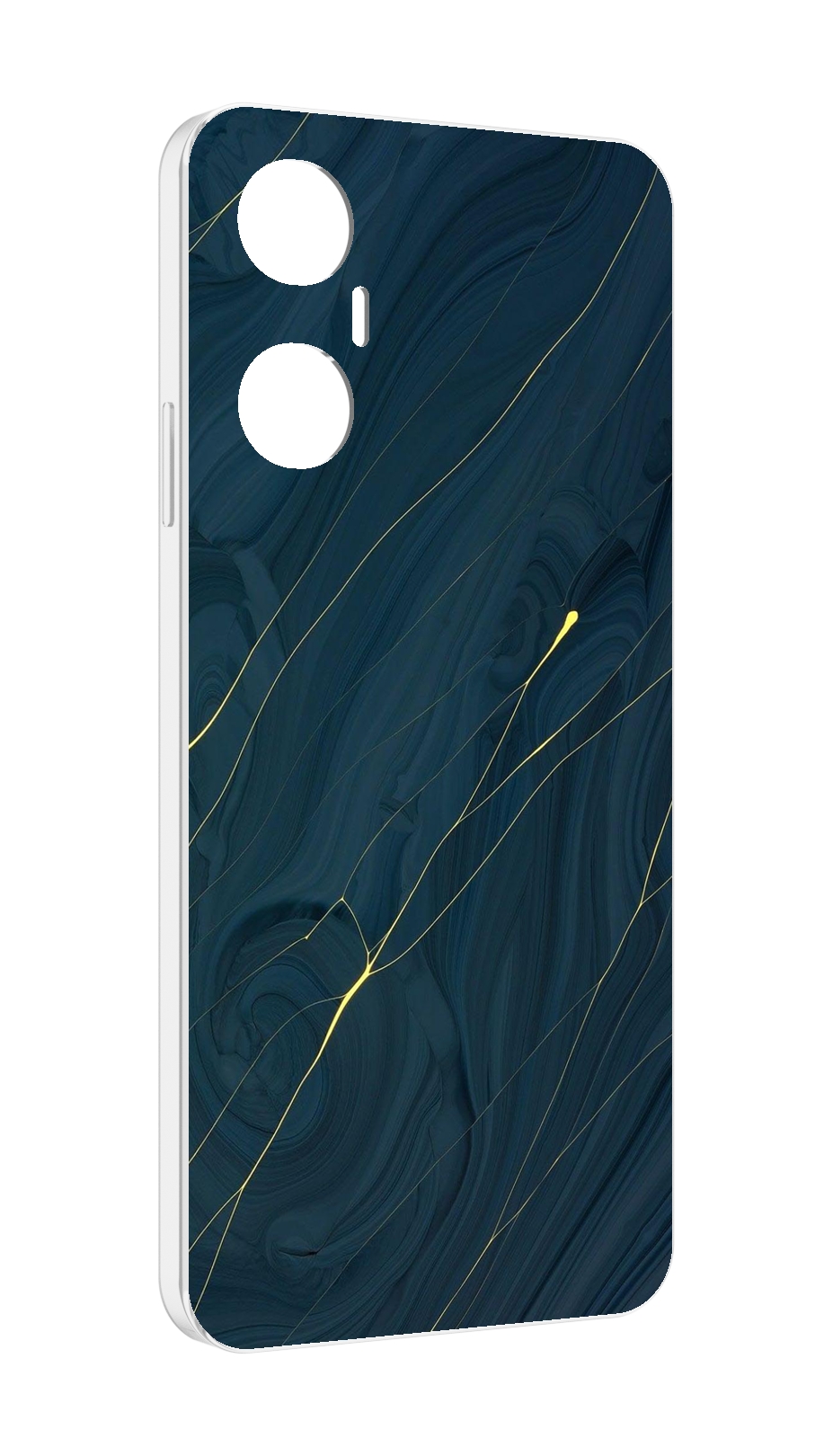 

Чехол MyPads дерево с золотыми трещинами для Infinix Hot 20 5G, Прозрачный, Tocco