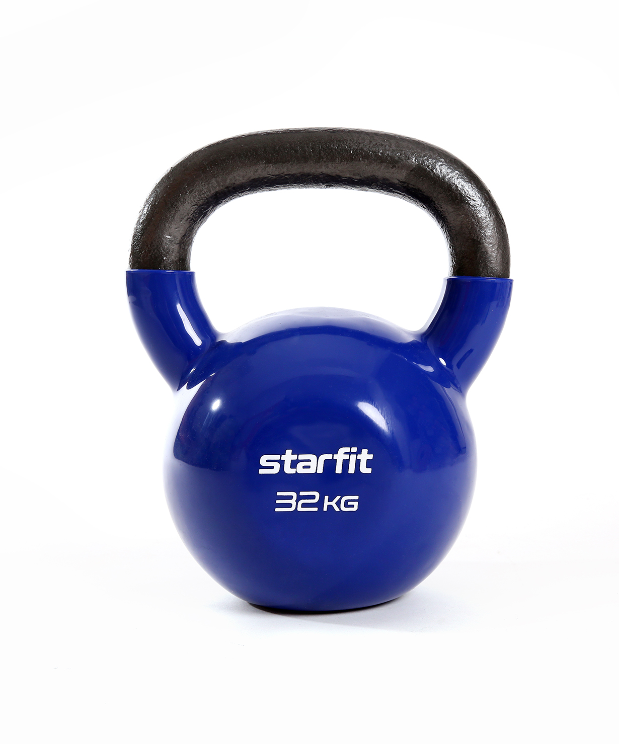 фото Гиря виниловая starfit db-401 32 кг, темно-синий