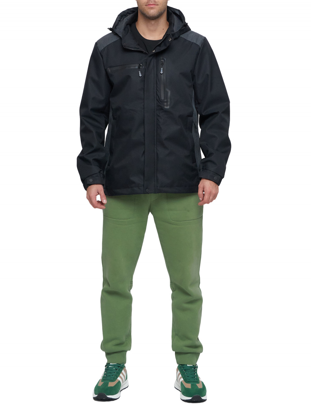

Спортивная куртка мужская NoBrand AD6652 синяя 56 RU, AD6652