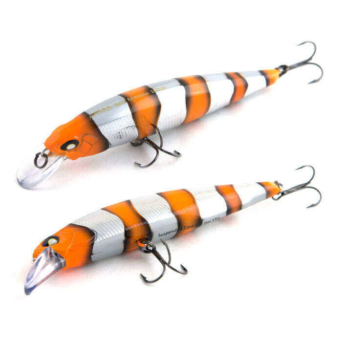 

Воблер Akara Best Minnow 100SP 15 гр 9/17 oz 3,9 in A71, Разноцветный, Best Minnow