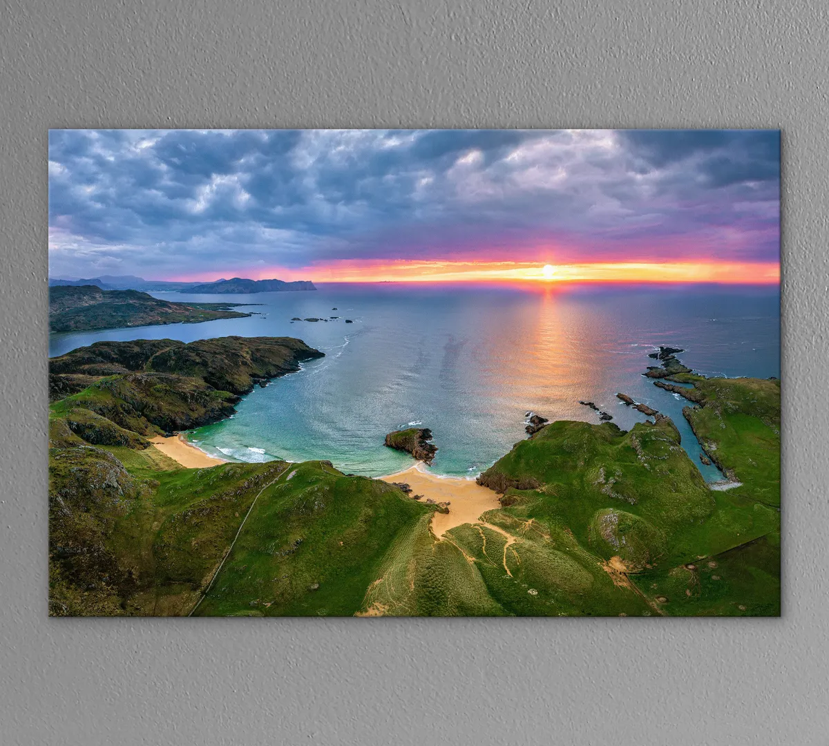 

Картина интерьерная на холсте Poly Print Art Сансет 2 70х50 см.