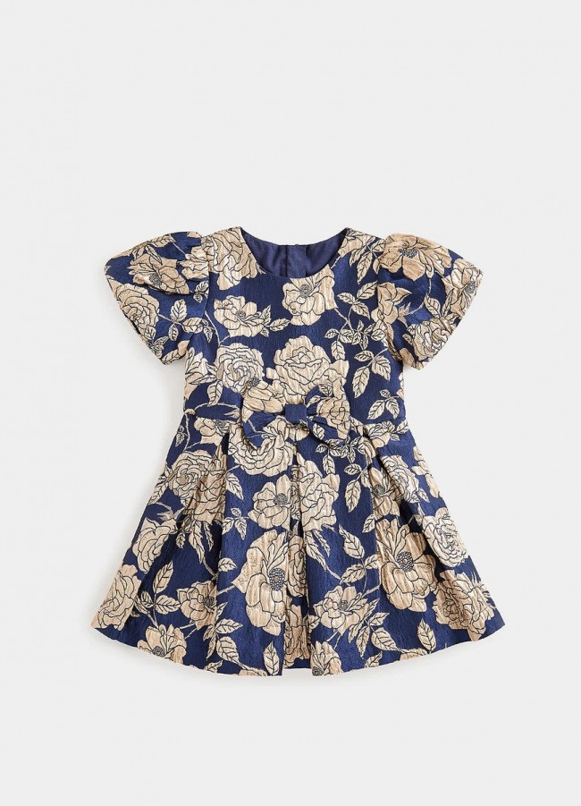 

Платье Mothercare Dress MC-CA374, 104, Синий;бежевый, MC-CA374