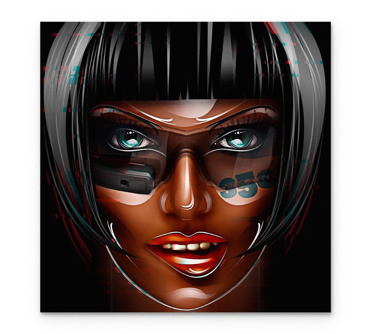 

Картина интерьерная на холсте Poly Print Art Алиса 50х50 см.