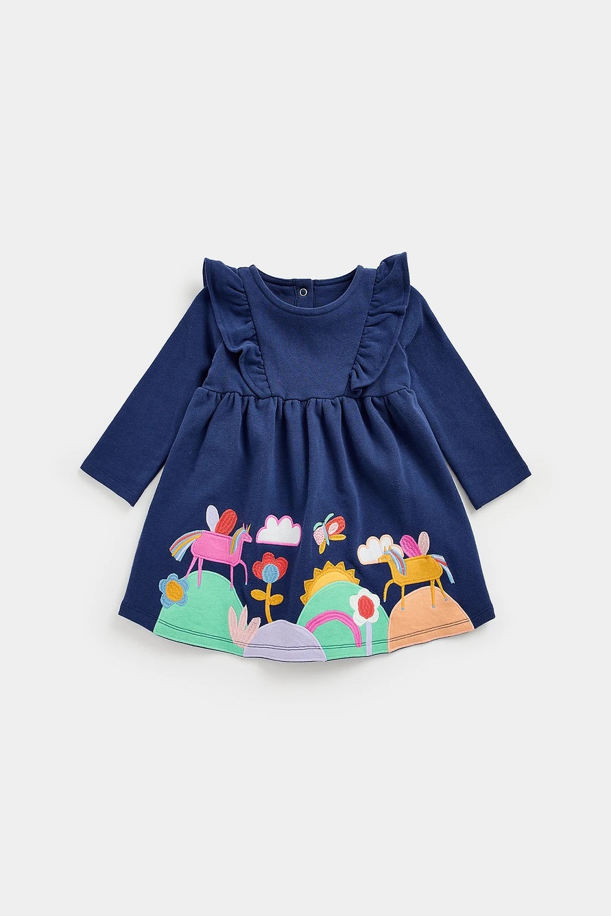 

Платье Mothercare Dress MC-CA361, 104, Синий;разноцветный, MC-CA361