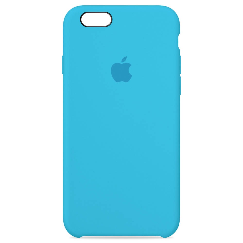 фото Силиконовый чехол для iphone 6s/6, ярко-голубой, igrape