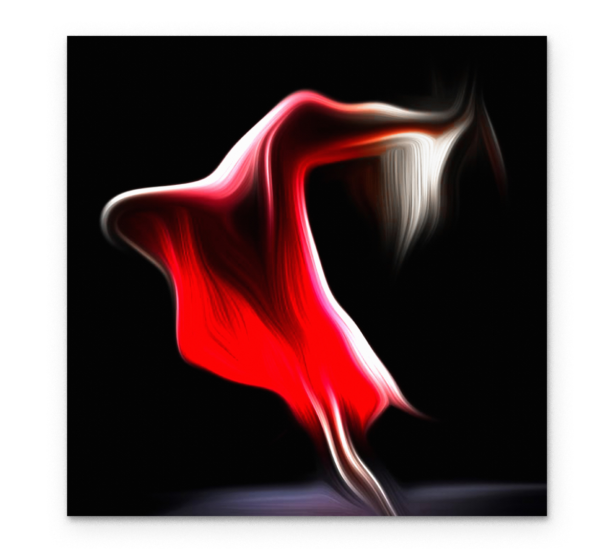 

Картина интерьерная на холсте Poly Print Art Страсть 70х70 см.