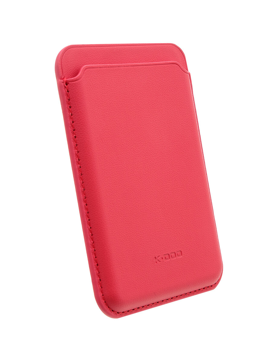 фото Чехол magsafe wallet для apple iphone 13 - красный